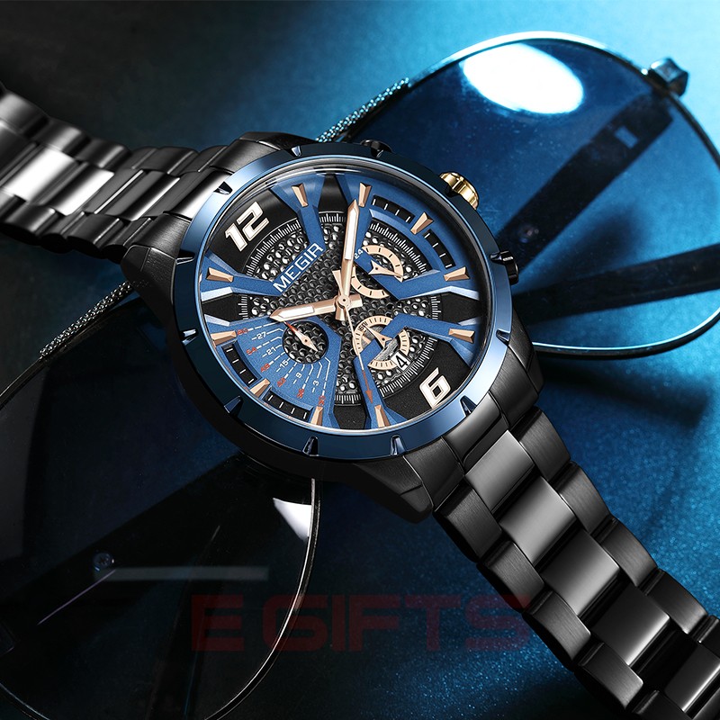 MEGIR SPORTS MULTI-TIMER Watch 2221 - Image 6