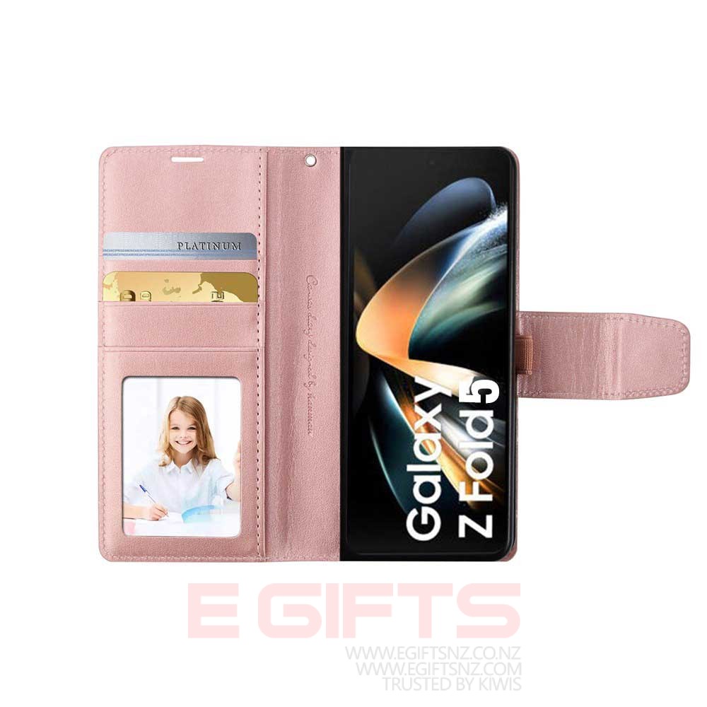 Samsung Galaxy Z Fold 5 Hanman Wallet Case - Image 4