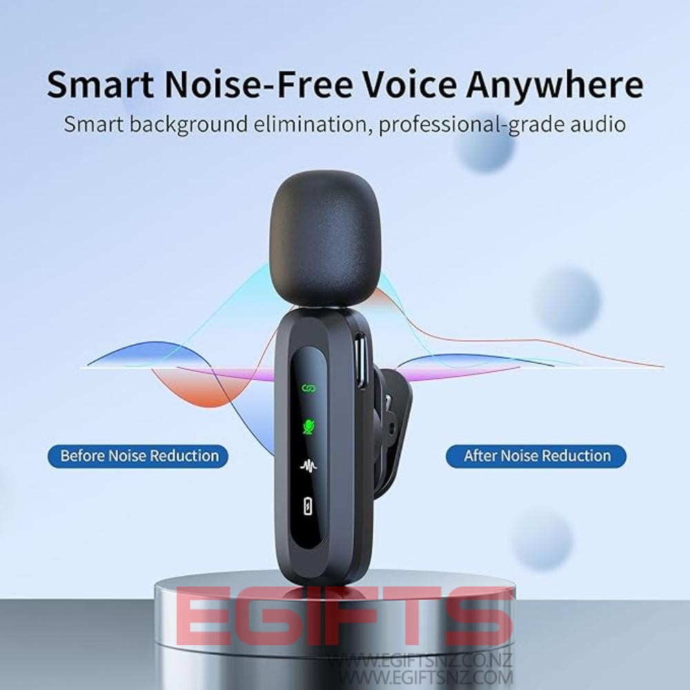 Wireless Lavalier Microphone J3 For Samsung & Apple - Image 11