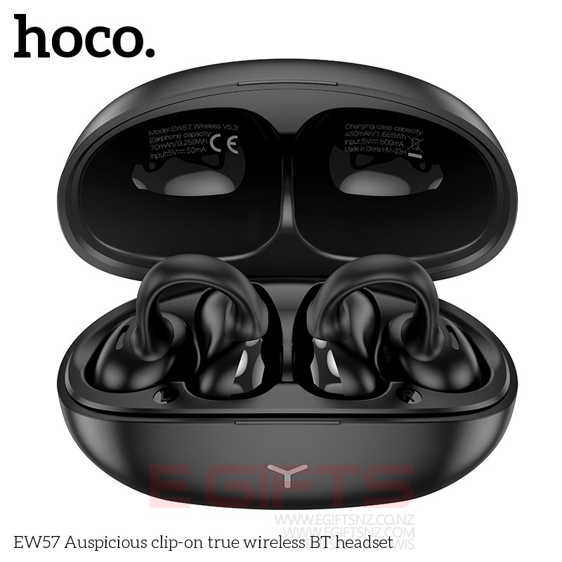 HOCO EW57 Clip-on True Wireless Bluetooth Earphone TWS - Image 5