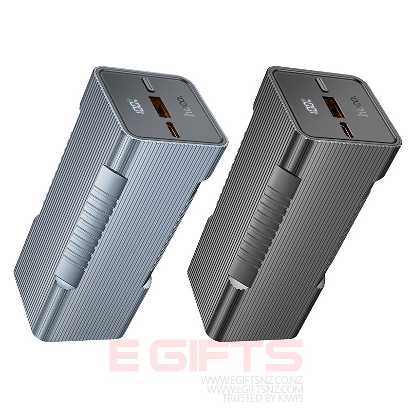 HOCO Power Bank 10000mAh Portable External Battery Q15 Flashlight 22.5W - Image 7