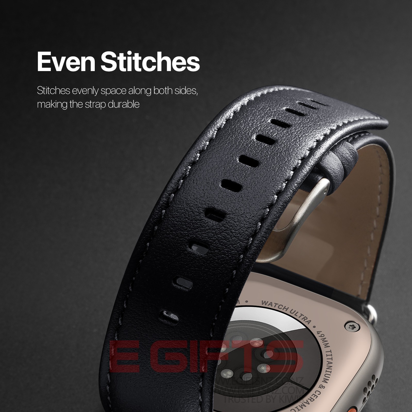 DUX DUCIS IWATCH 42-49MM Geniune Leather YS Band - Image 5