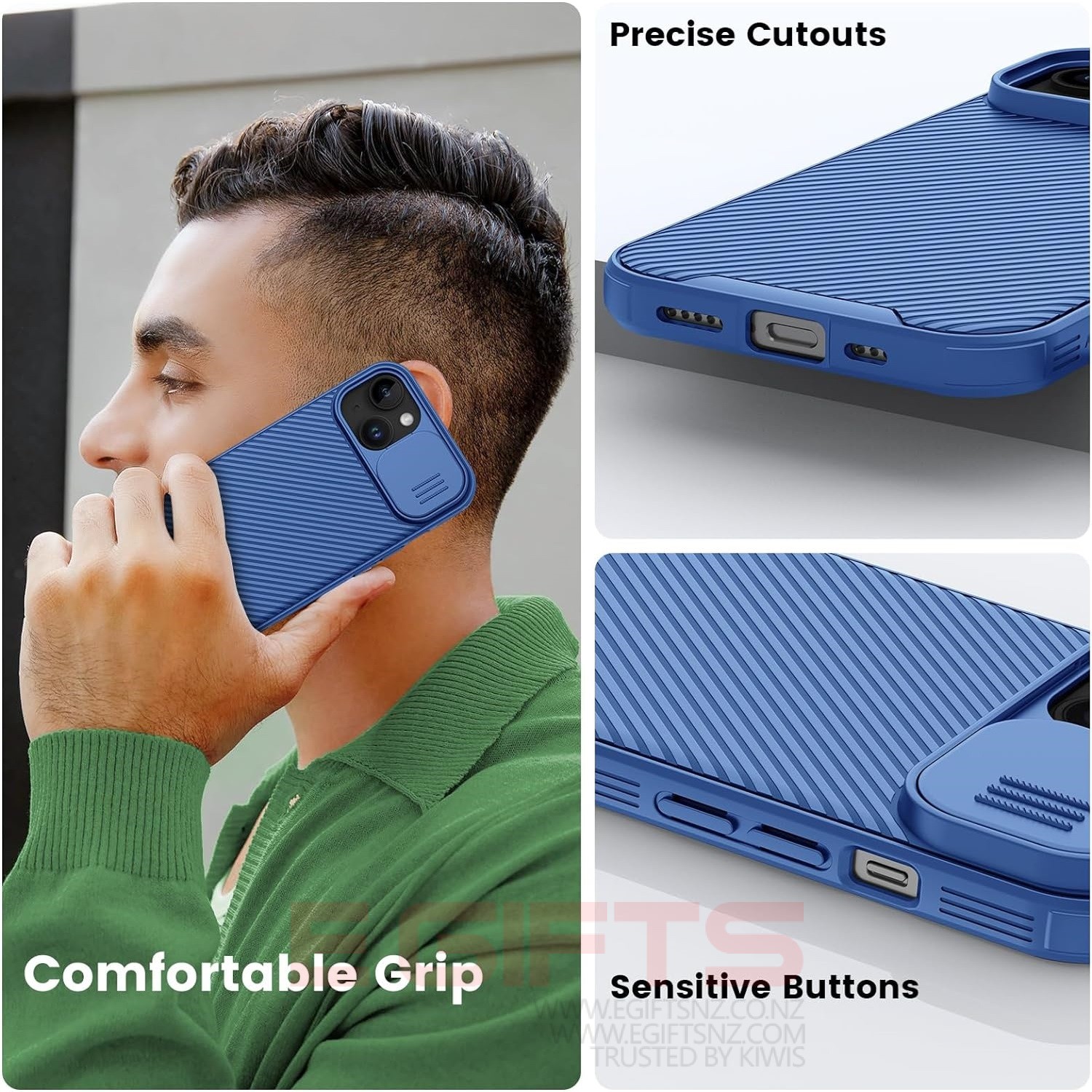 iPhone 14 Plus 15 Plus Nillkin Camera Shield Magsafe Case - Image 3