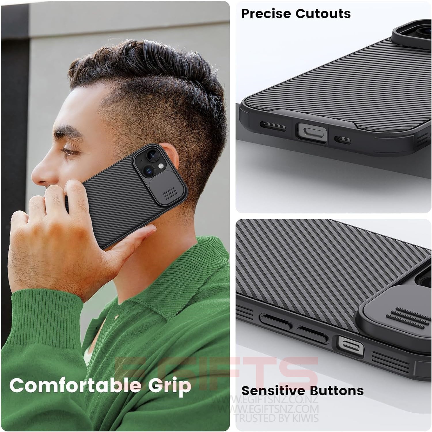 iPhone 14 Plus 15 Plus Nillkin Camera Shield Magsafe Case - Image 10