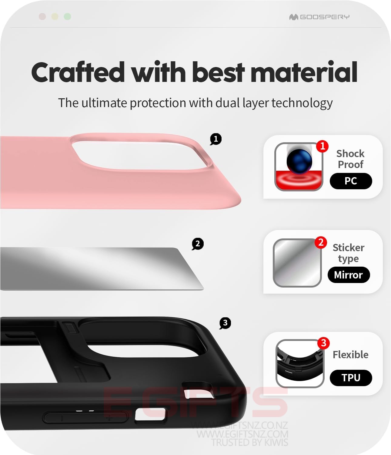 iPhone 16 Pro Max Goospery Magnetic Door Bumper Case - Image 11