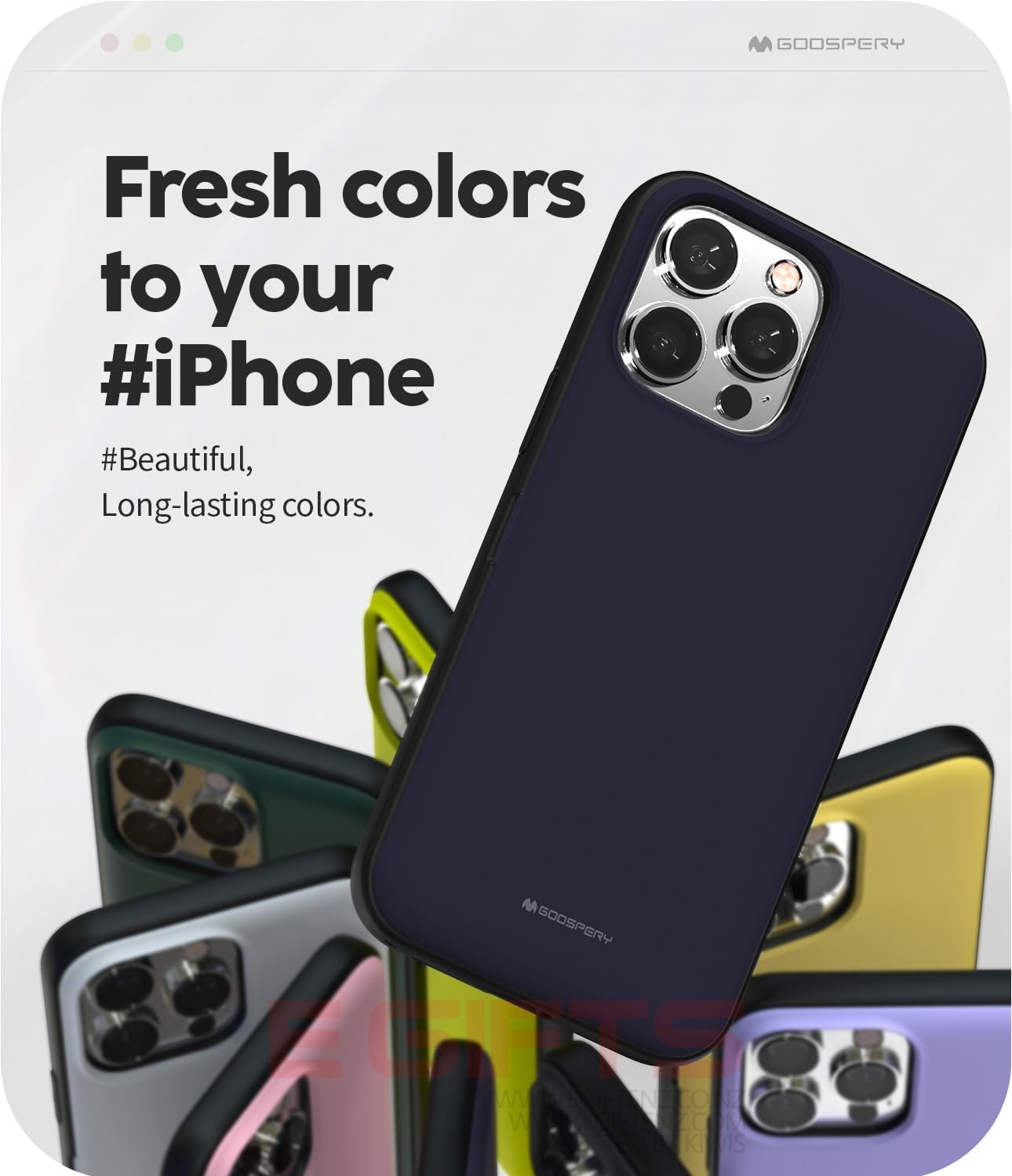 iPhone 16 Pro Max Goospery Magnetic Door Bumper Case - Image 3