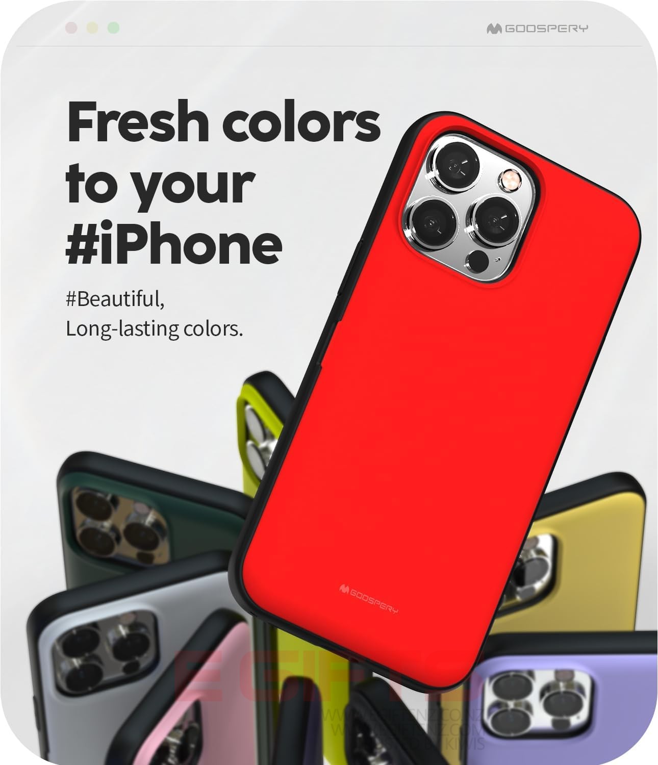 iPhone 16 Pro Max Goospery Magnetic Door Bumper Case - Image 2