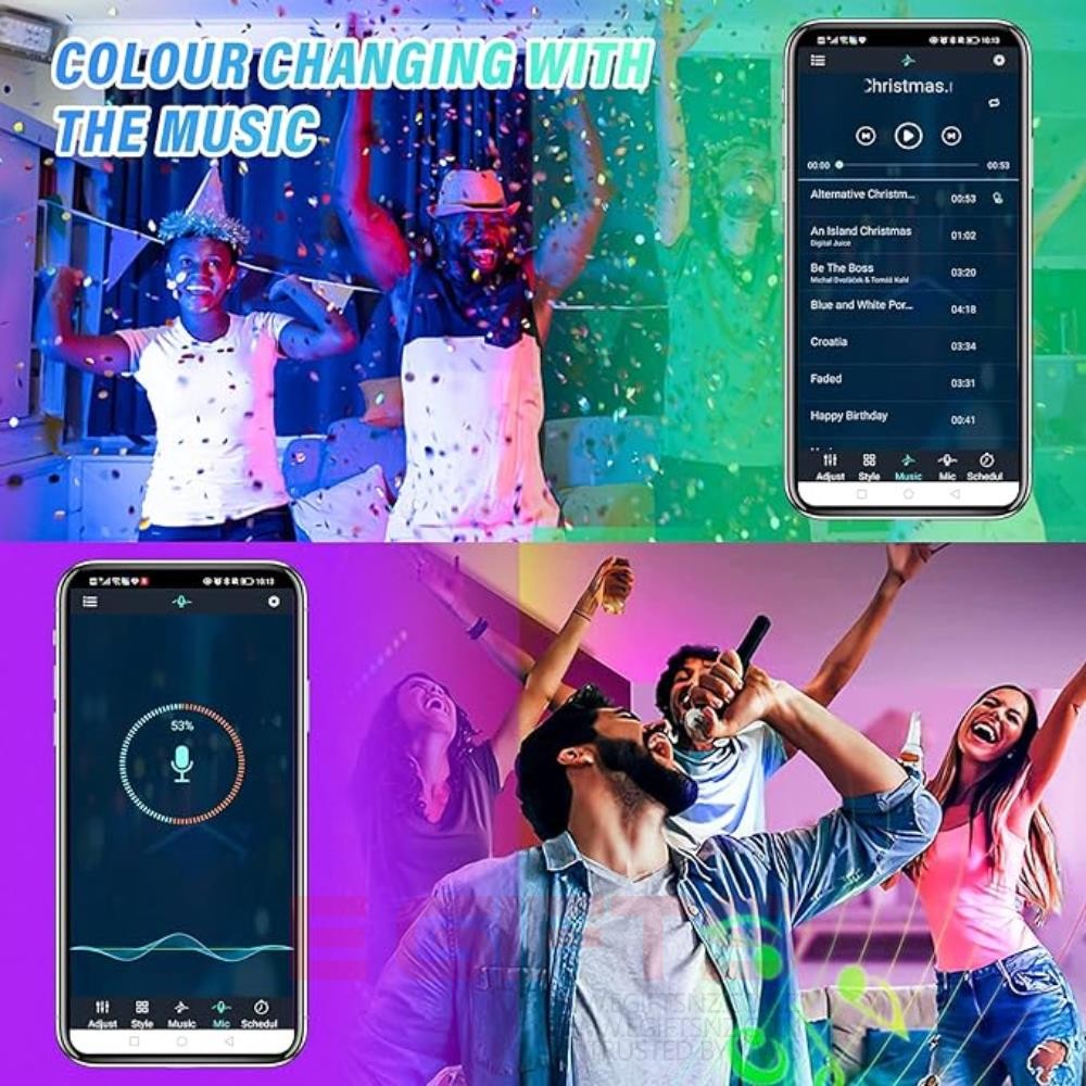 Neon Rope Light Alexa Google Assistant 3m - Image 4