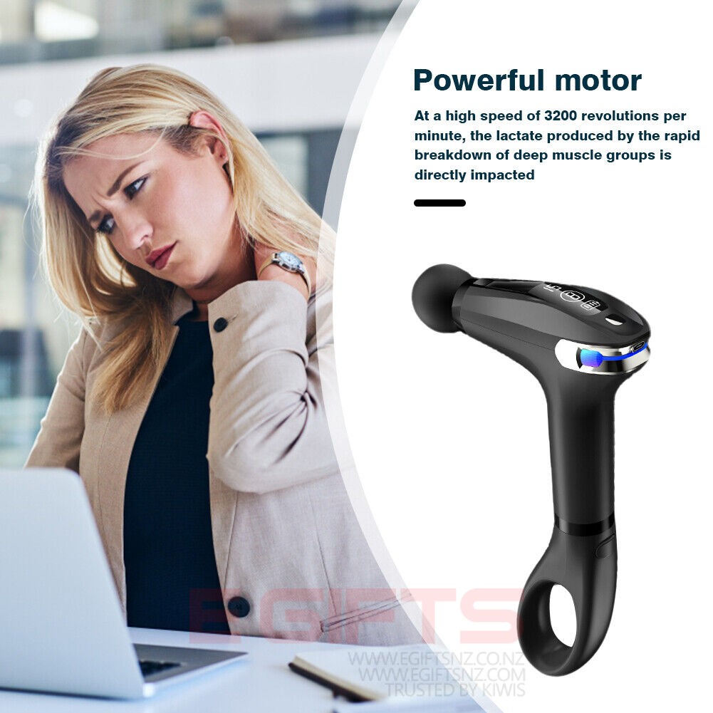 Gym Fitness Professional Deep Muscle Massager Gun Pro Long Handle - Image 6