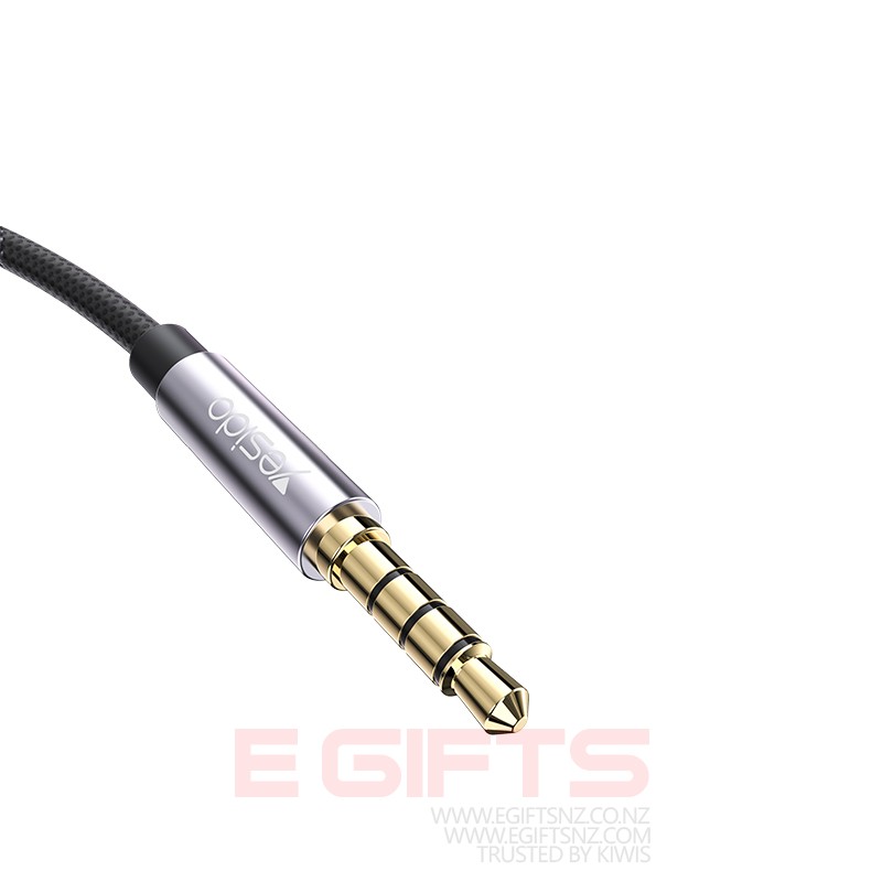 YESIDO Audio Splitter Mic and Stereo Output 3.5mm YAU-28 - Image 4