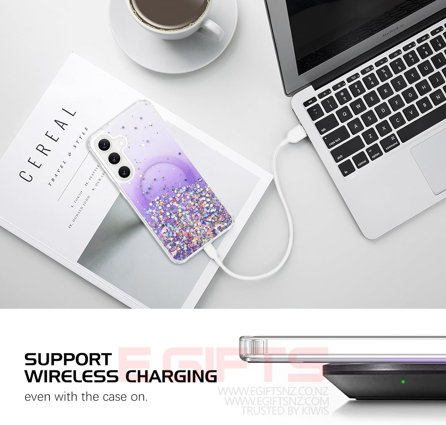 Samsung S24 Plus Magsafe Bling Case - Image 7