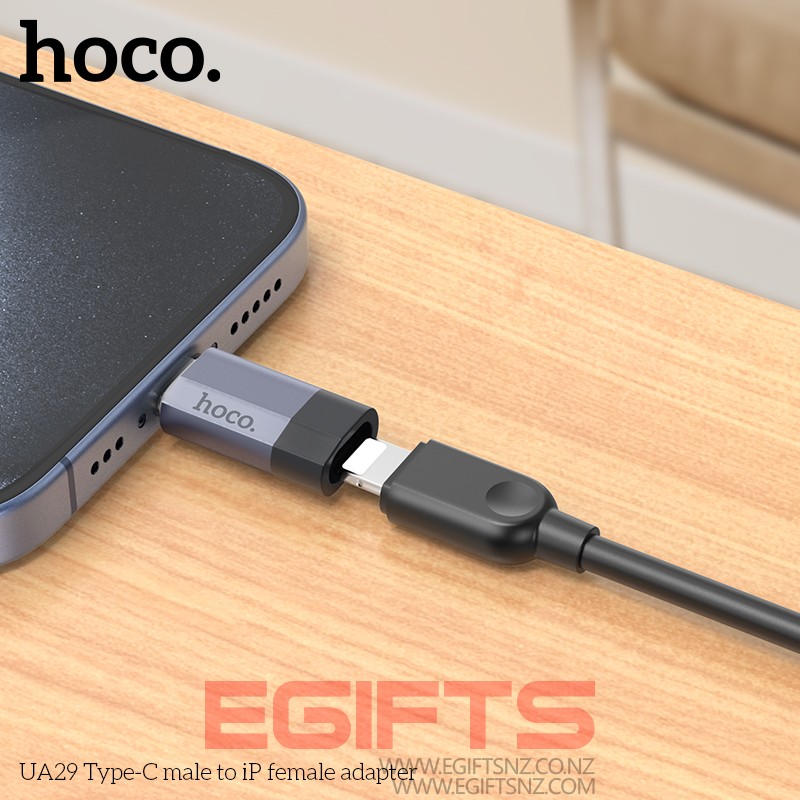 Hoco UA29 OTG 3.0 Type C to Lightning Adapter - Image 6
