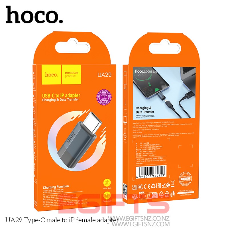 Hoco UA29 OTG 3.0 Type C to Lightning Adapter - Image 4
