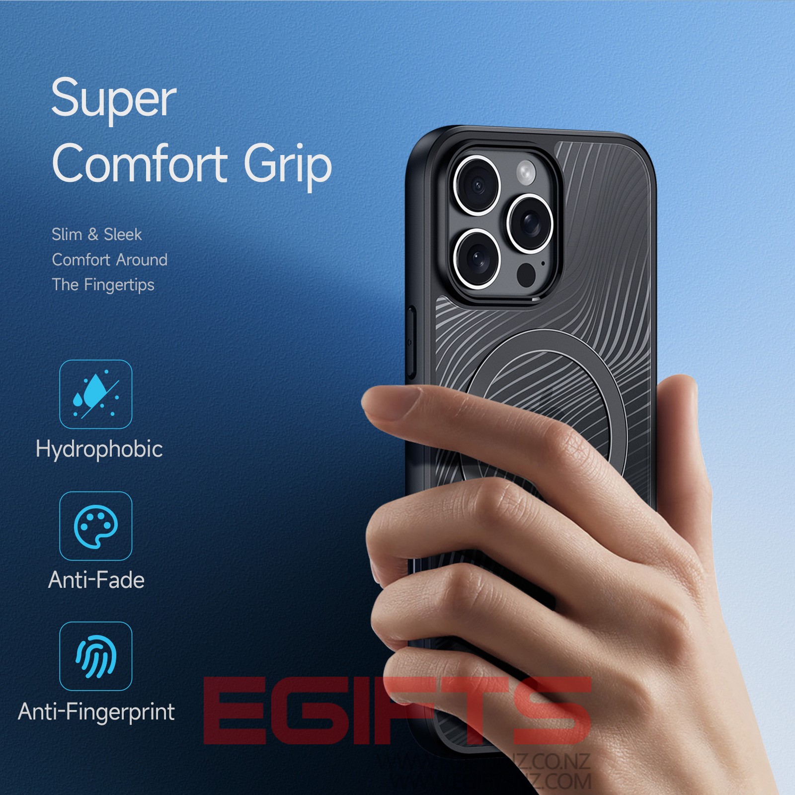 iPhone 16 Pro DUX Aimo Mag Series Back Cover - Image 5