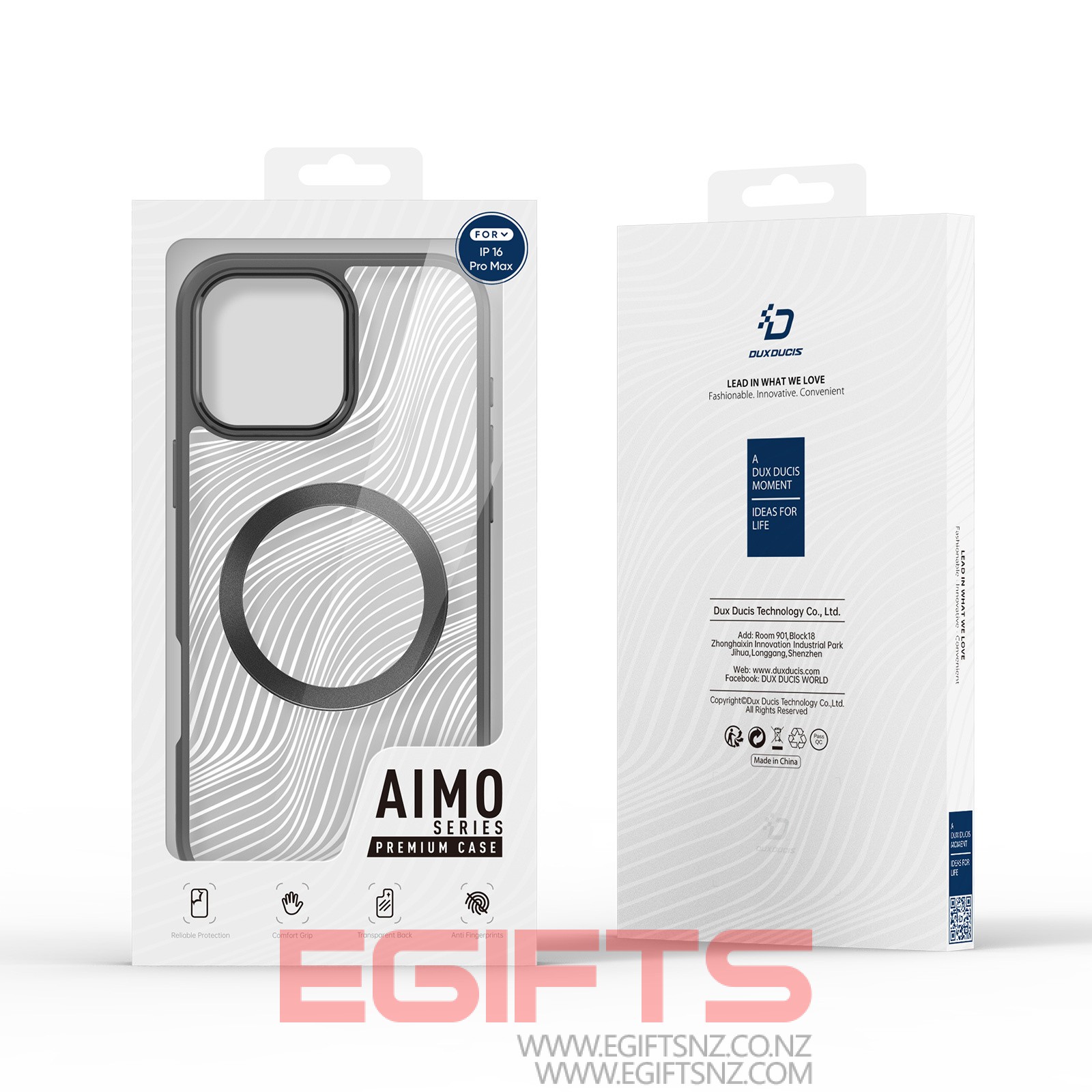 iPhone 16 Pro DUX Aimo Mag Series Back Cover - Image 10