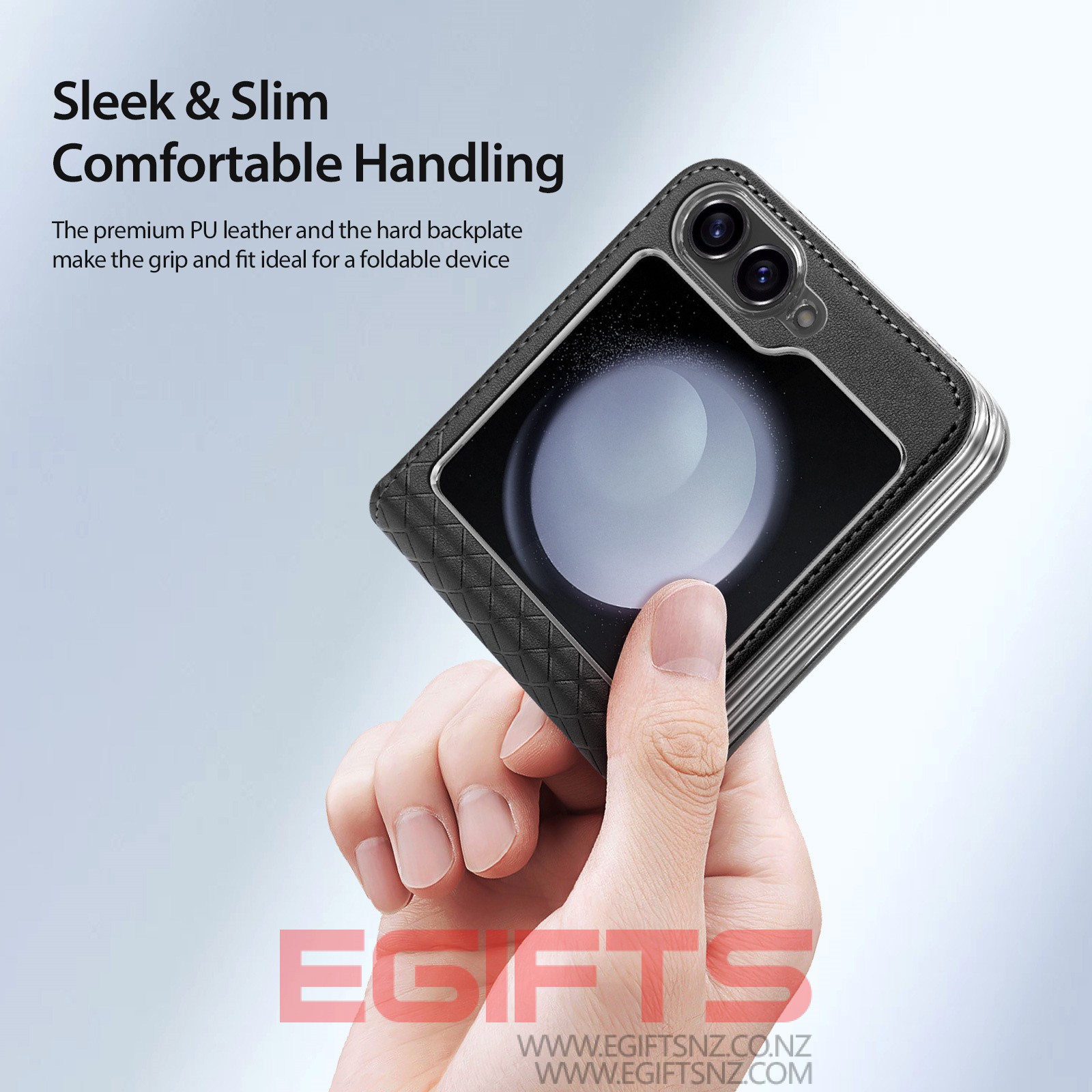 DUX Z Flip 6 Flip 7 FE PU Leather Protective Cover - Image 7