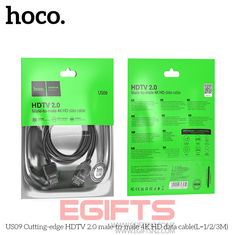 4K HDMI 2.0 1M/1.5m/2M/3M/5M/10M HD Cable - Image 9