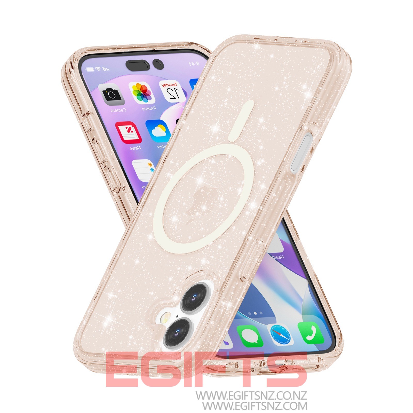 iPhone 16 Magsafe Tough Bling Cover - Image 6