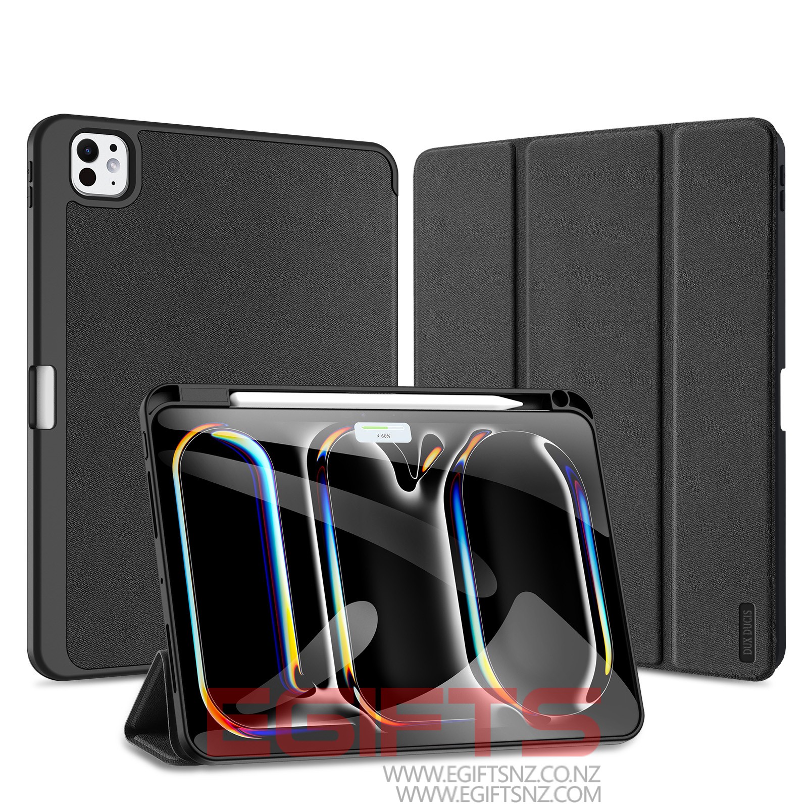 iPad Pro 13 (2024) DUX Domo Pen Holder Case - Image 2