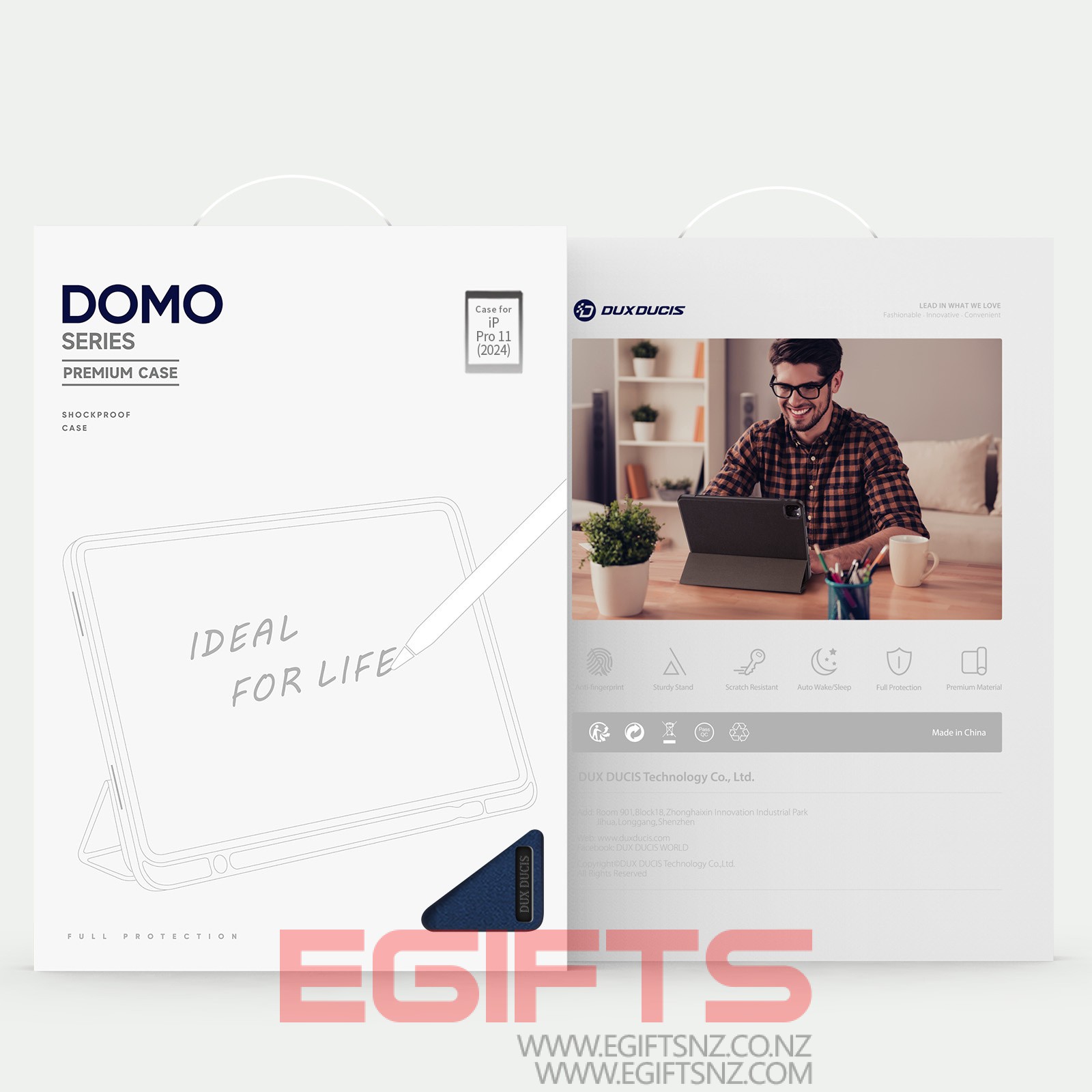 iPad Pro 13 (2024) DUX Domo Pen Holder Case - Image 4