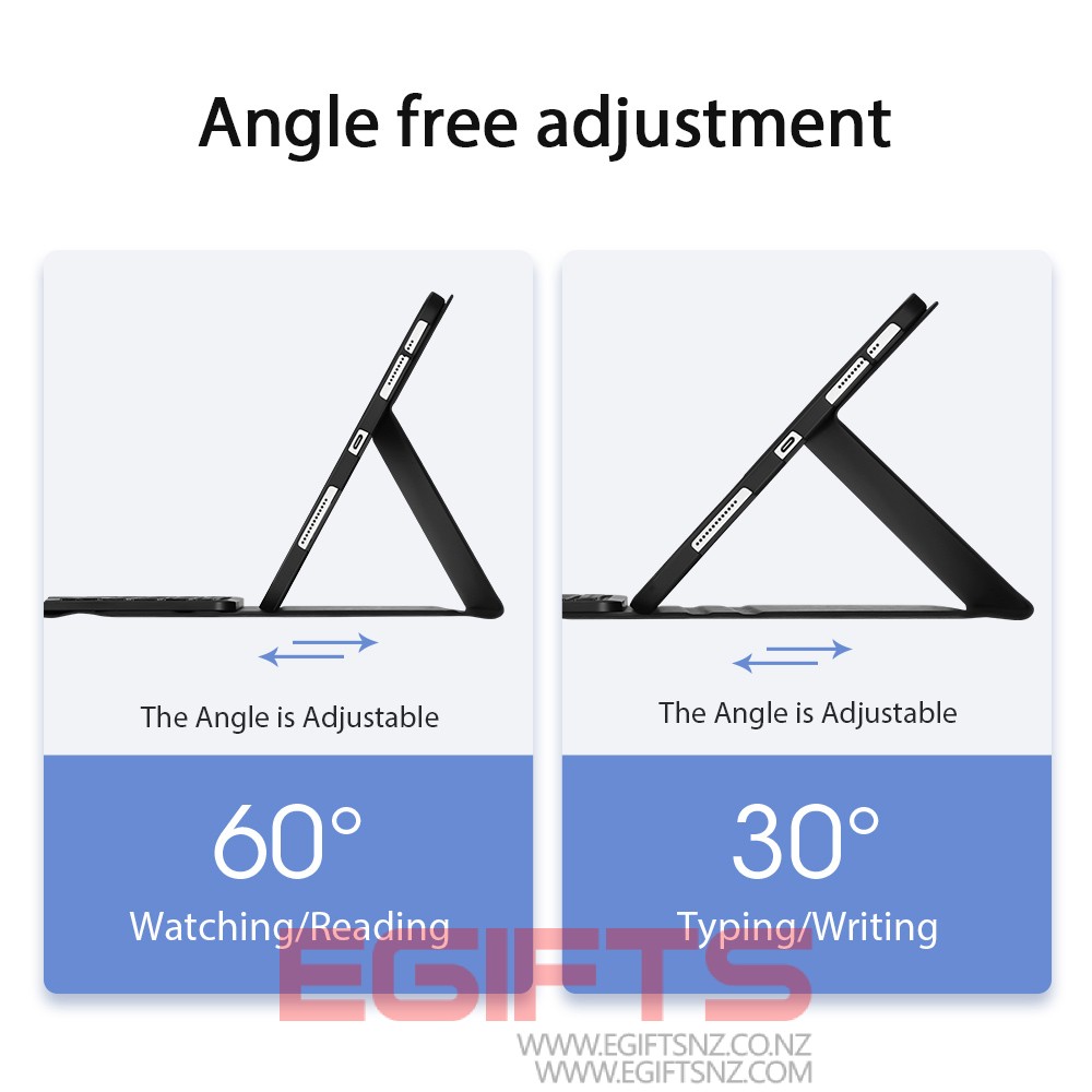 Dux Ducis iPad Pro 11 (2020/2021/2022/2024)/ Air 4/ 5/ 6 KEYBOARD Silicone Case - Image 3