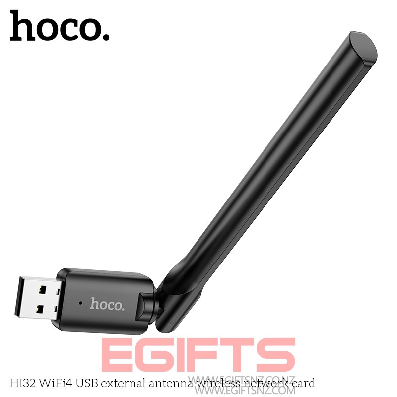 Hoco Wifi Adapter WiFi 4 2.4G USB WiFi Card Dongle - Image 7
