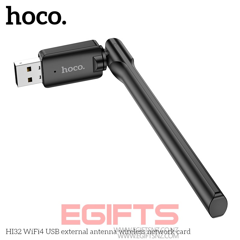 Hoco Wifi Adapter WiFi 4 2.4G USB WiFi Card Dongle - Image 6