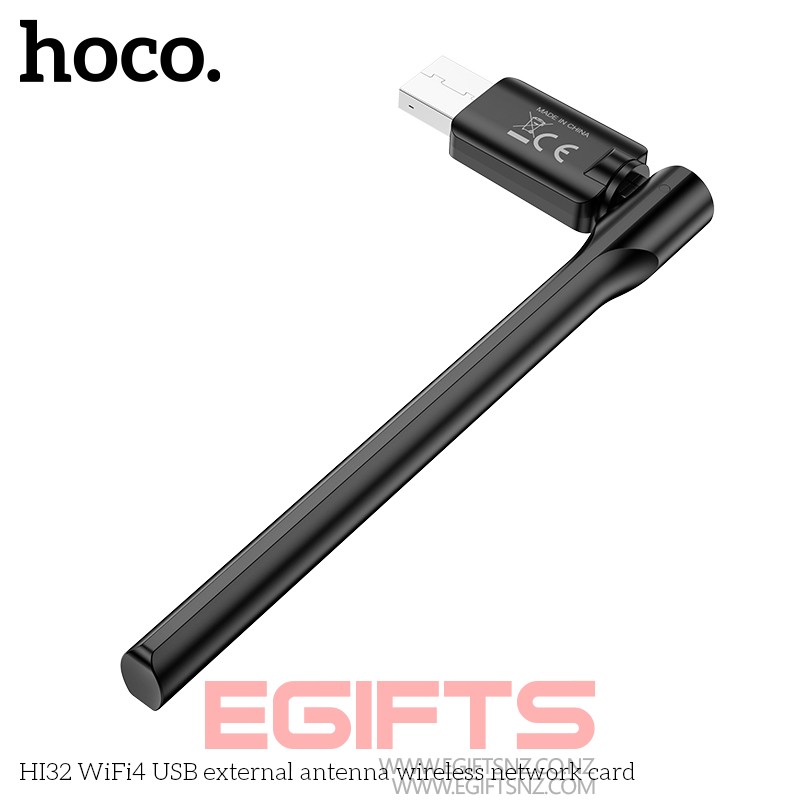 Hoco Wifi Adapter WiFi 4 2.4G USB WiFi Card Dongle - Image 4
