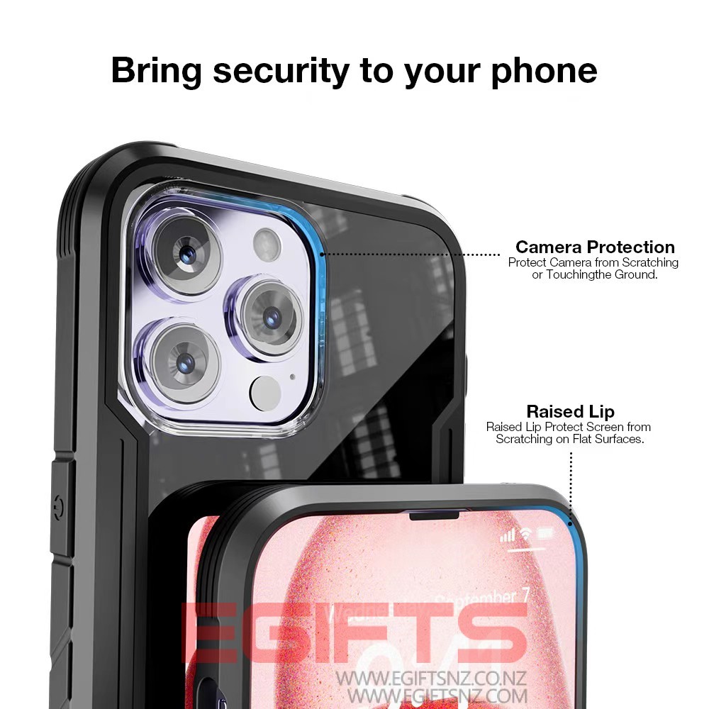 iPhone 16 Pro Tough Metal Smart Ink Screen Projection Case - Image 2