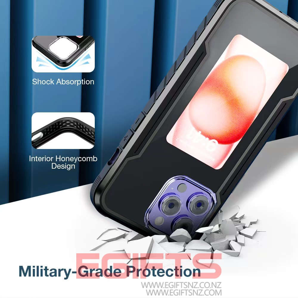 iPhone 16 Pro Tough Metal Smart Ink Screen Projection Case - Image 9