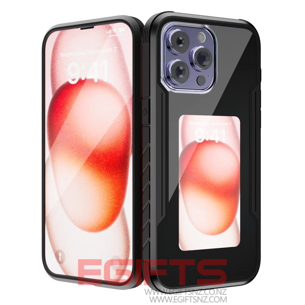 iPhone 16 Pro Tough Metal Smart Ink Screen Projection Case - Image 4