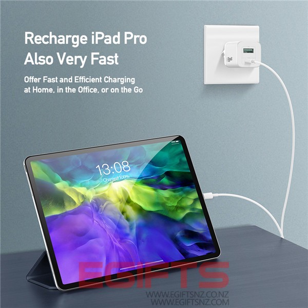 EU Travelling QC 3.0 PD 30W Wall Faster Charger - Image 3