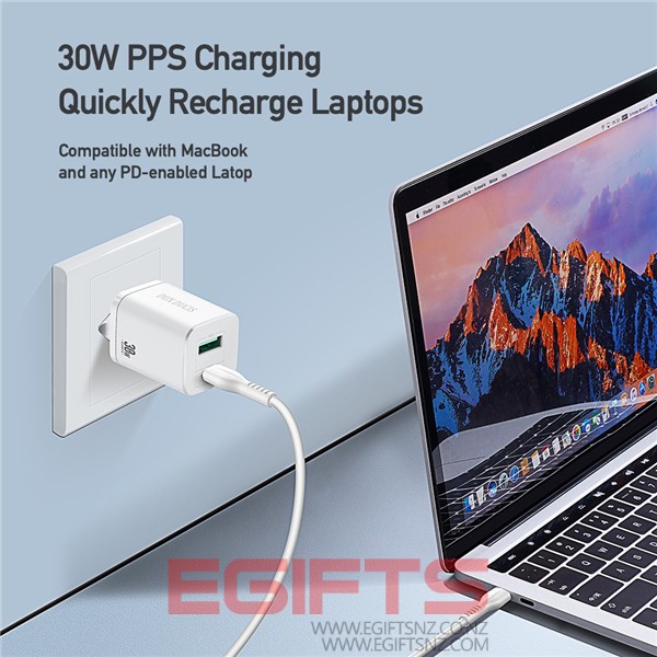EU Travelling QC 3.0 PD 30W Wall Faster Charger - Image 4