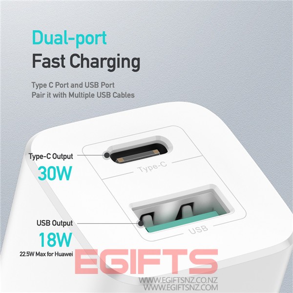 EU Travelling QC 3.0 PD 30W Wall Faster Charger - Image 7