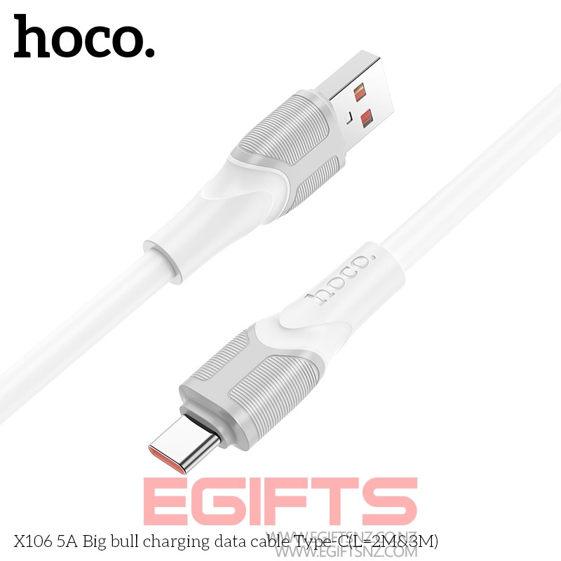 HOCO X106 5A 3M Tough Type C Cable - Image 13