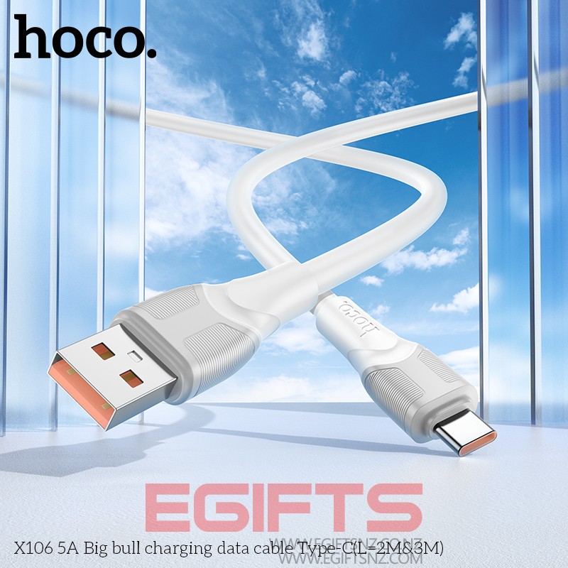 HOCO X106 5A 3M Tough Type C Cable - Image 10