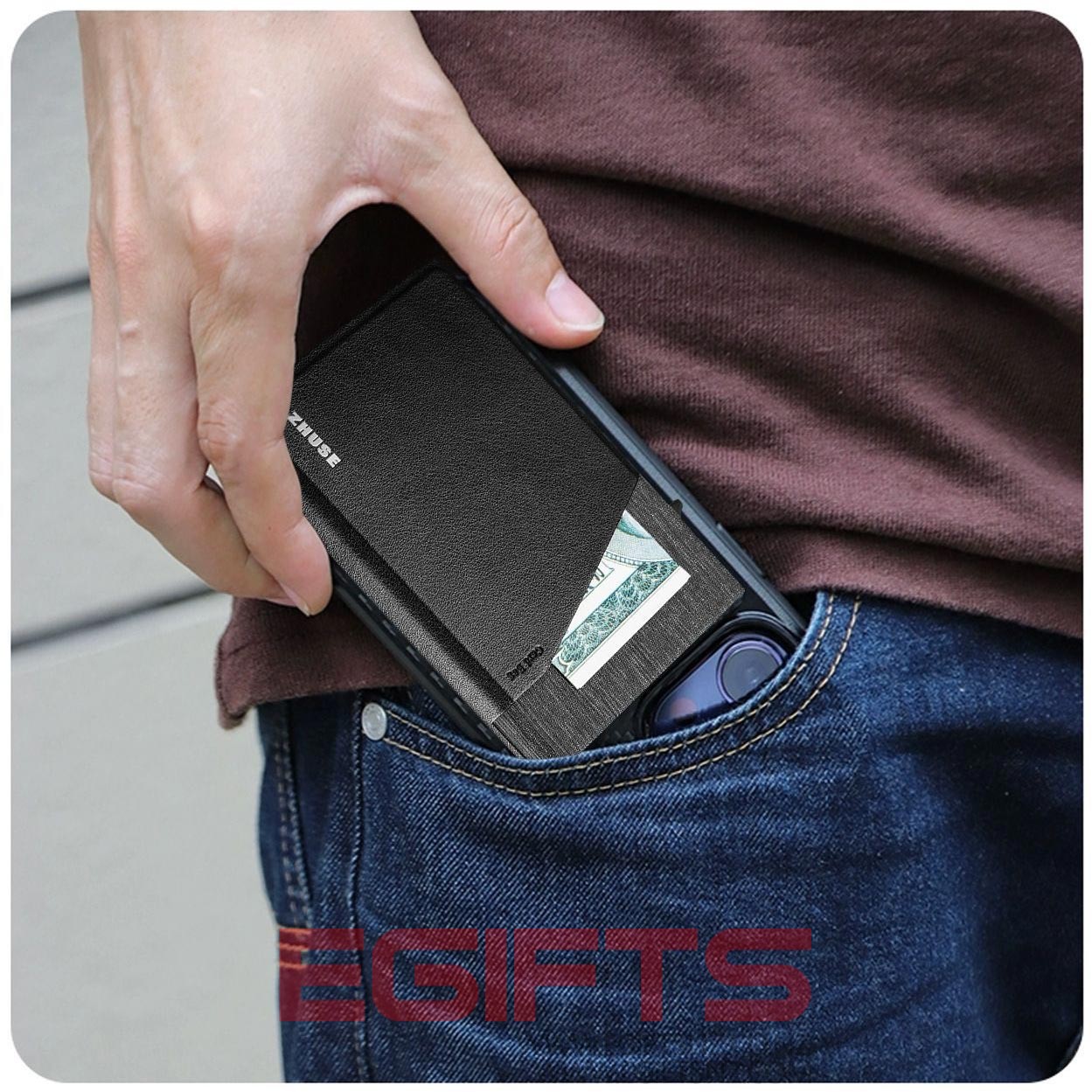 Pop-Up RFID Magsafe Wallet Cards Holder - Image 5
