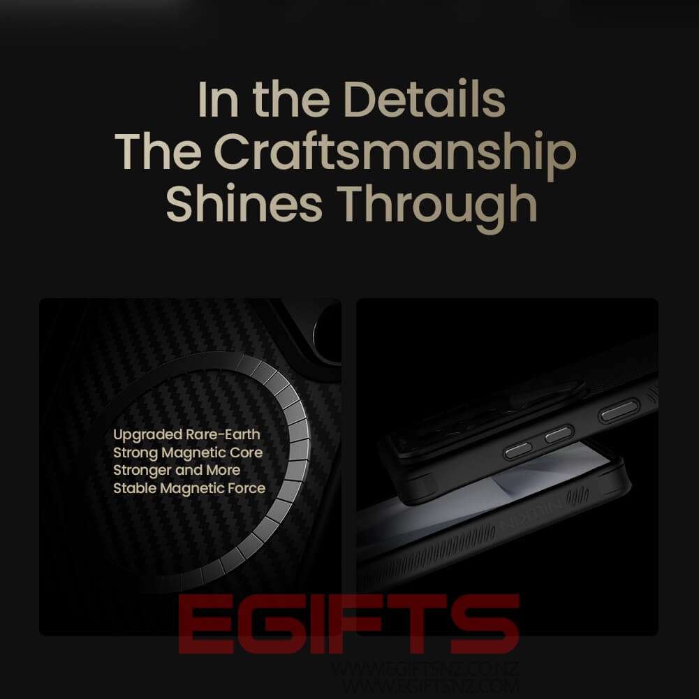 SAMSUNG S25 Ultra Nillkin Camera Shield CarboProp MagSafe Aramid fiber Case - Image 15