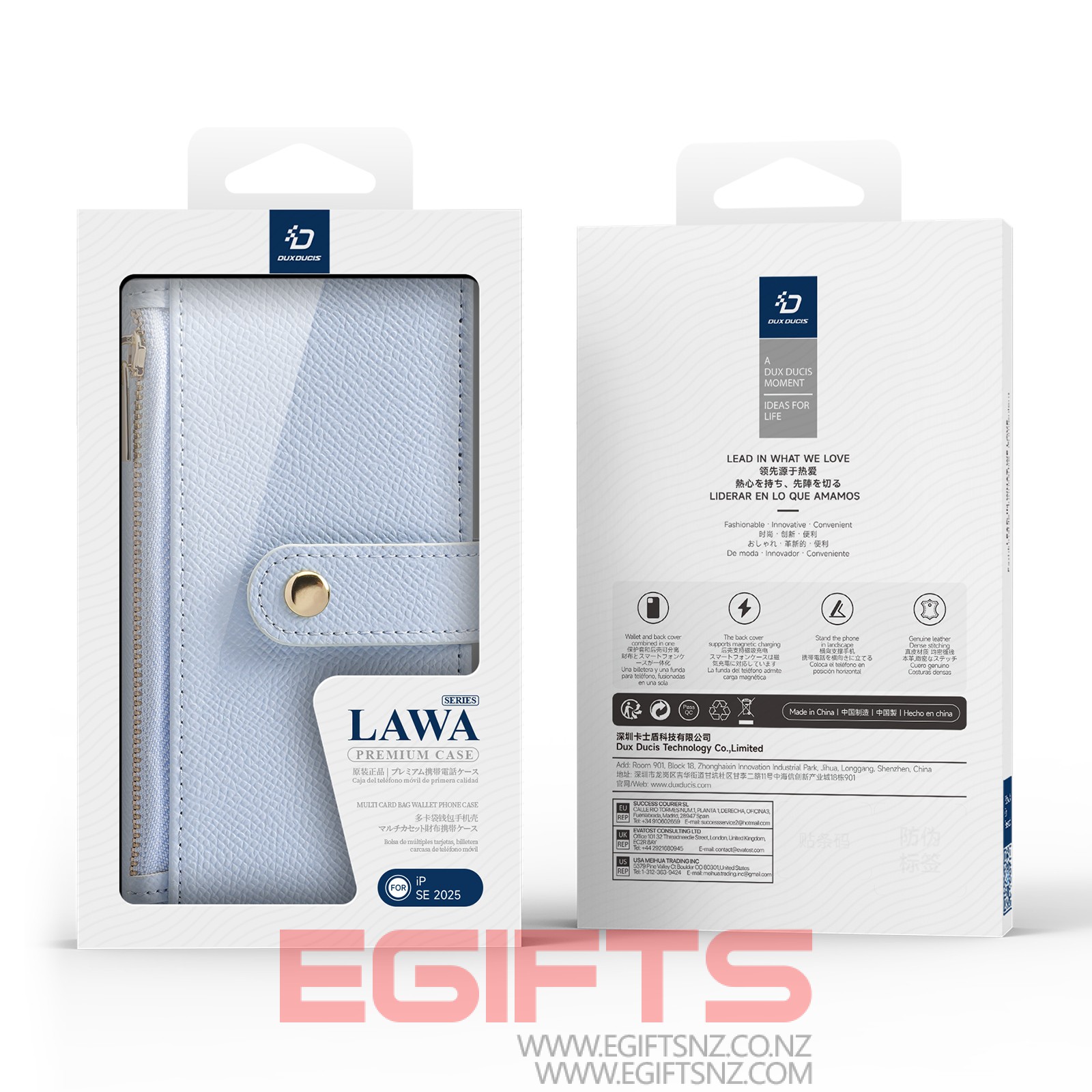 iPhone 16E/17E 2026 Dux Dusic Lawa Detachable Wallet Case - Image 6