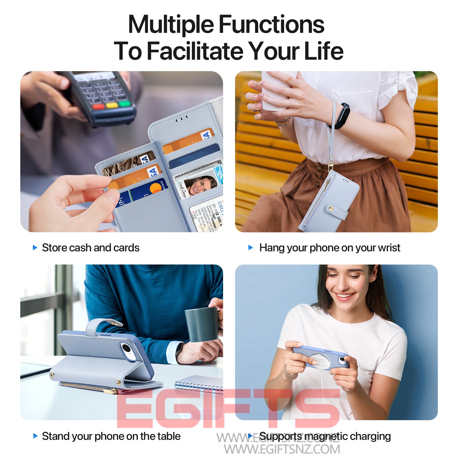 iPhone 16E/17E 2026 Dux Dusic Lawa Detachable Wallet Case - Image 5