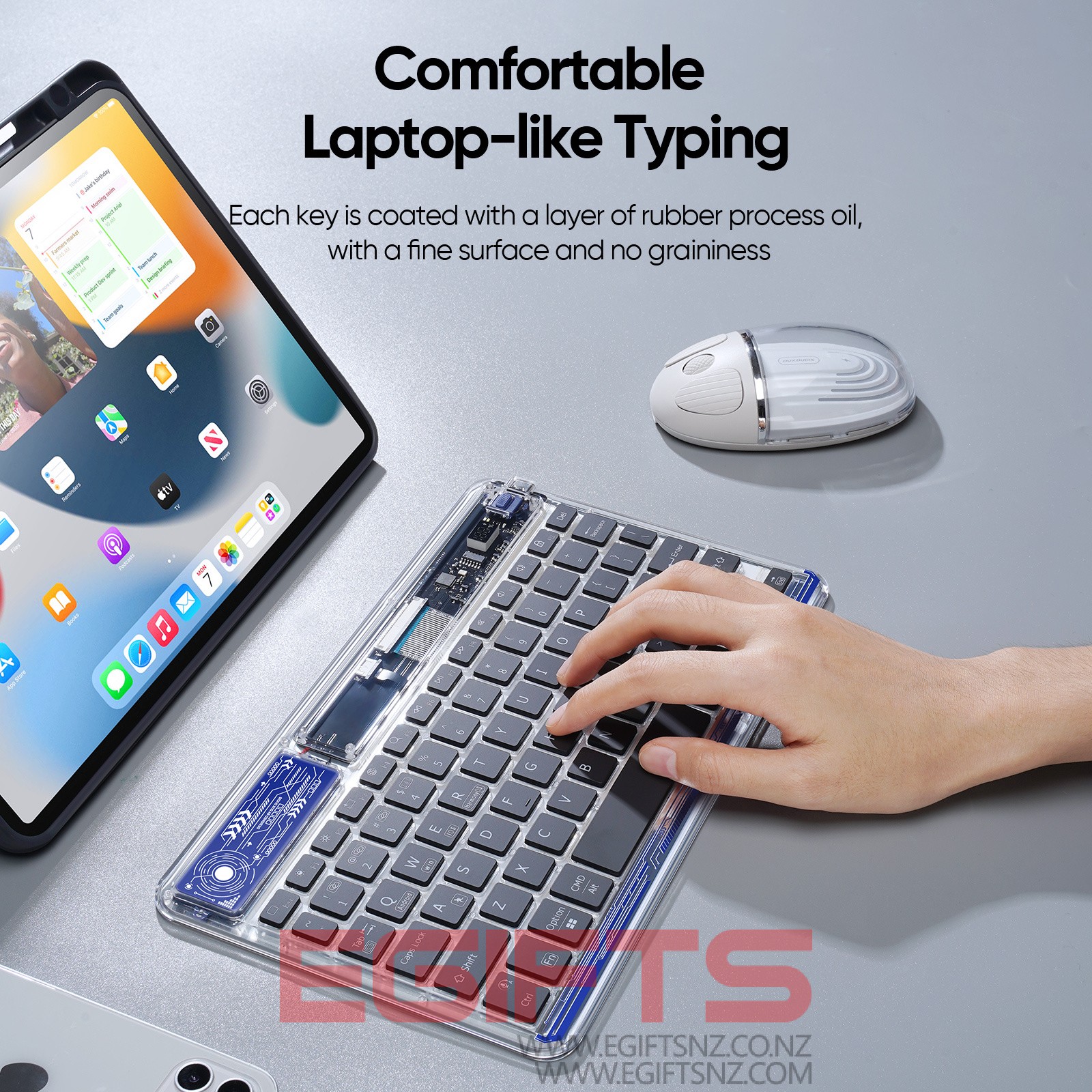Universal Bluetooth Keyboard with 7-Color Backlight - Image 5