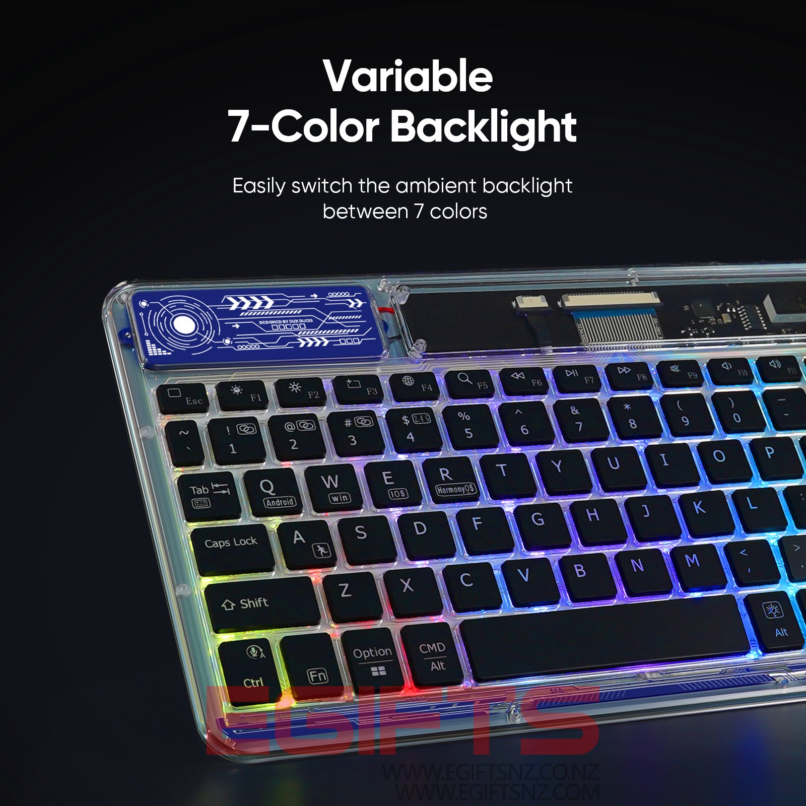 Universal Bluetooth Keyboard with 7-Color Backlight - Image 8