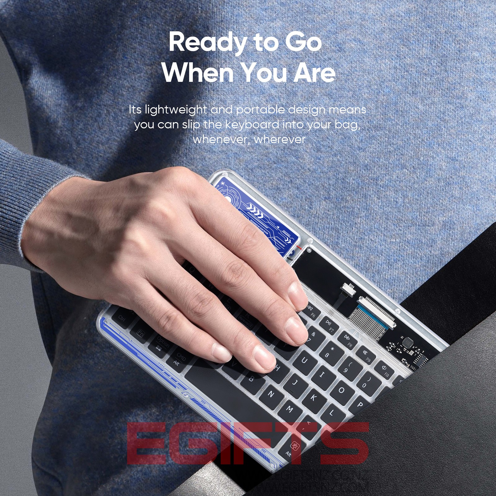 Universal Bluetooth Keyboard with 7-Color Backlight - Image 9