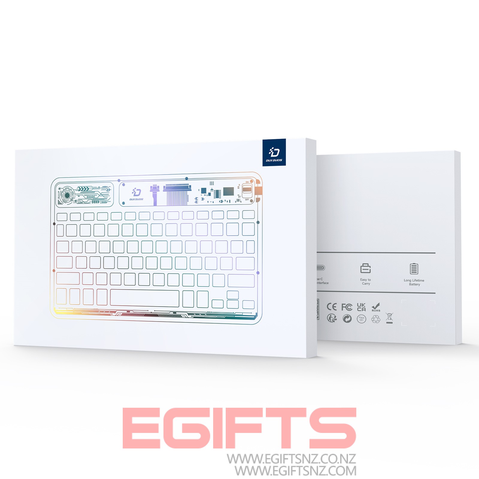 Universal Bluetooth Keyboard with 7-Color Backlight - Image 10