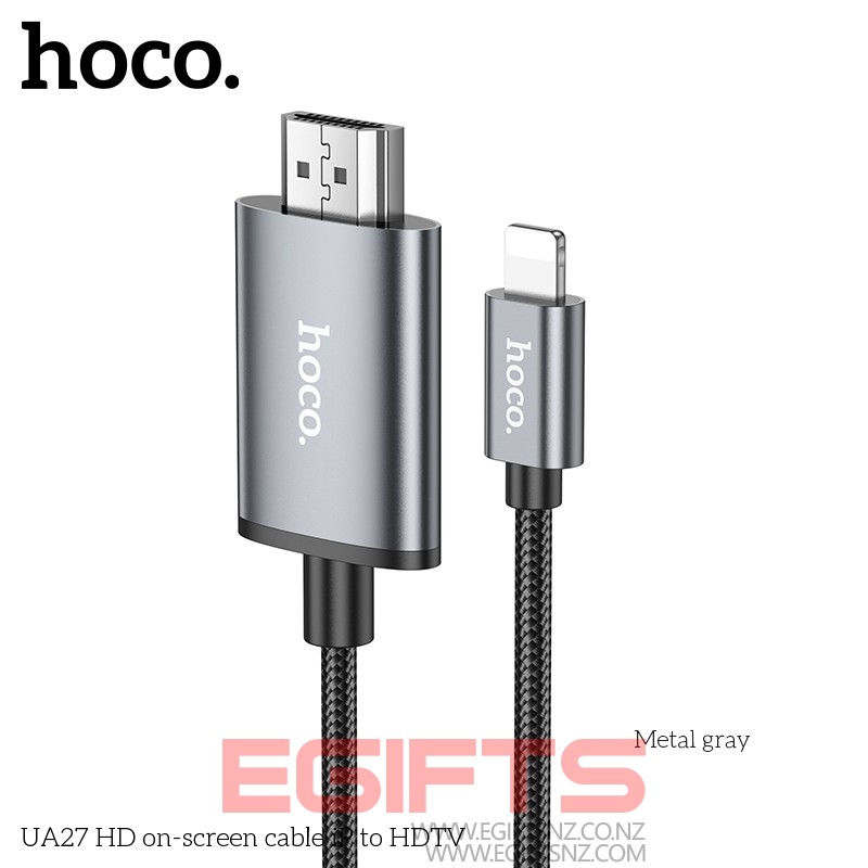 Hoco Type C to HDMI 4K Cable UA27 - Image 3