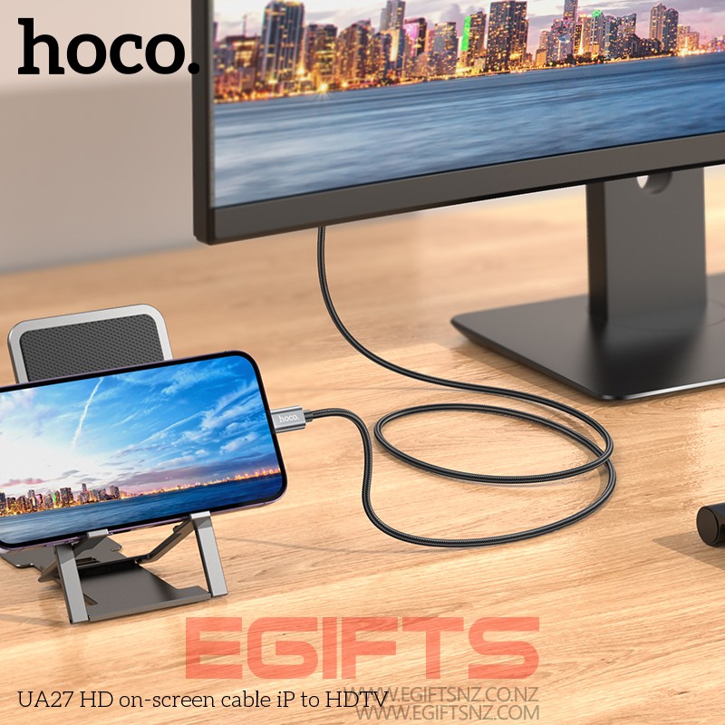 Hoco Type C to HDMI 4K Cable UA27 - Image 5