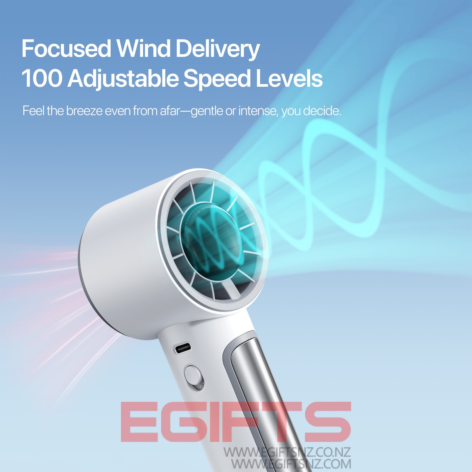 DUX DT80 Mini Handheld Fan - Image 4