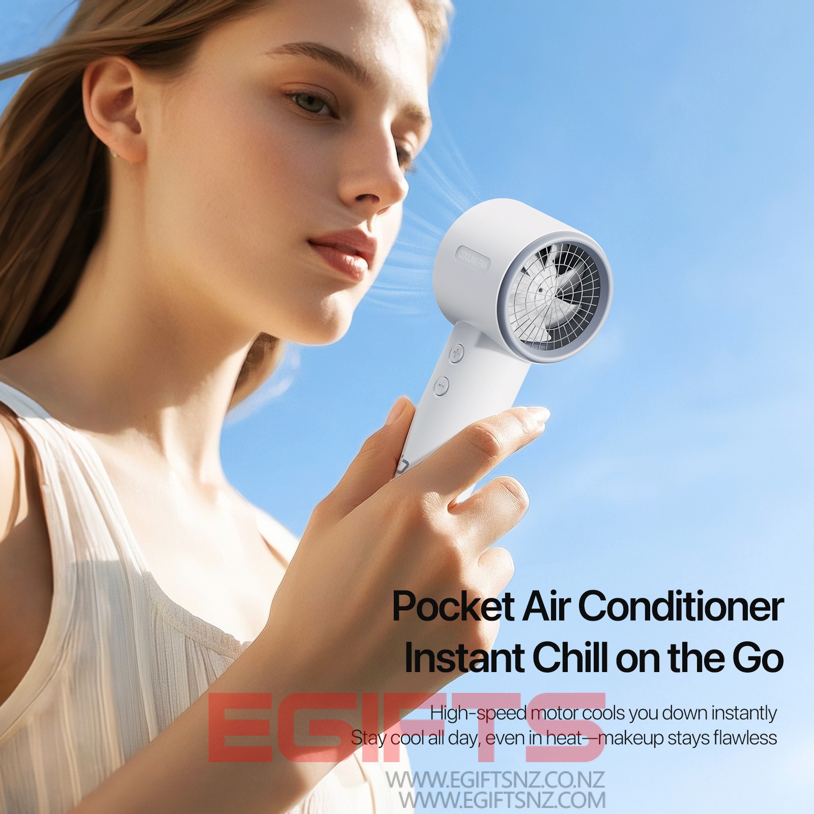 DUX DT80 Mini Handheld Fan - Image 5
