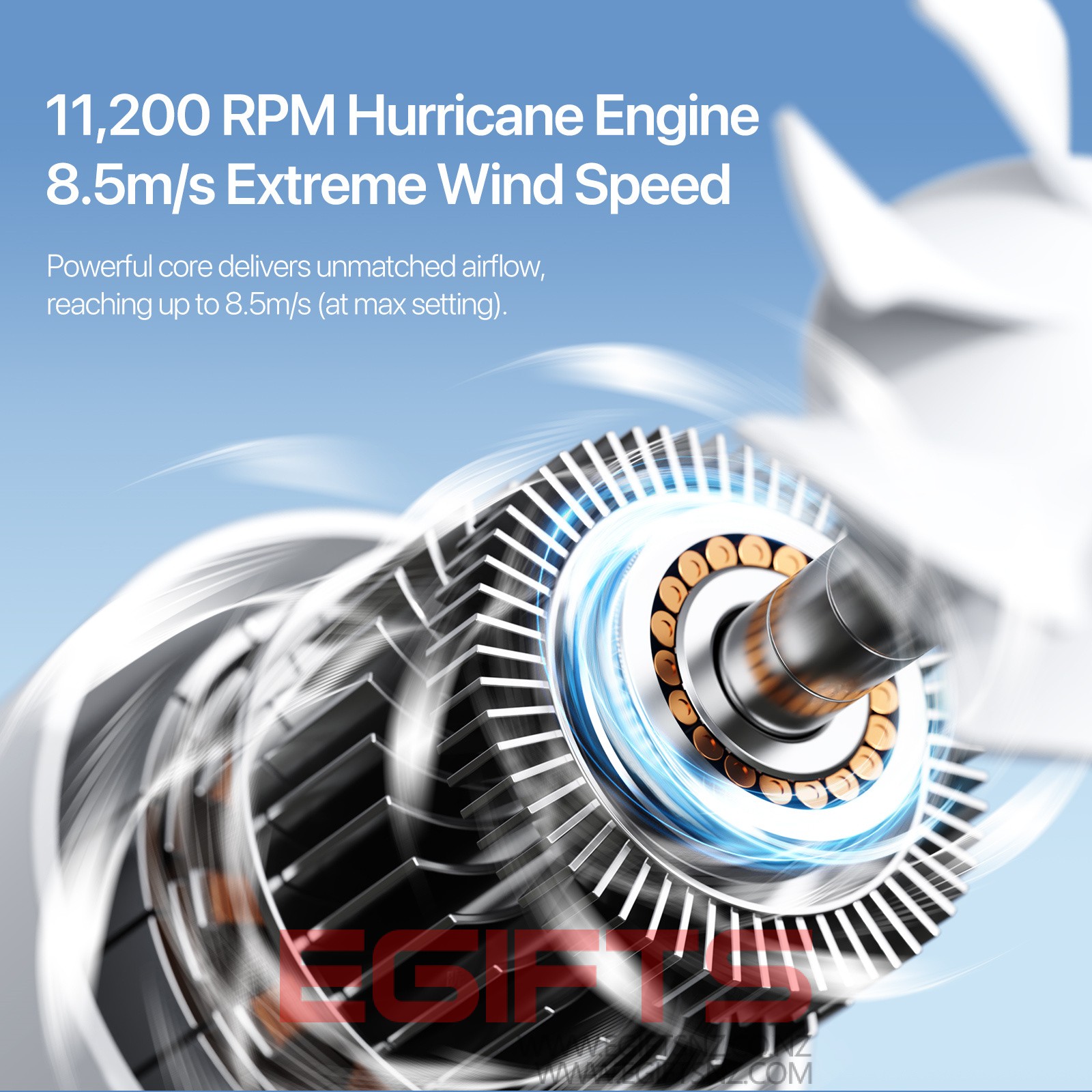 DUX DT80 Mini Handheld Fan - Image 6