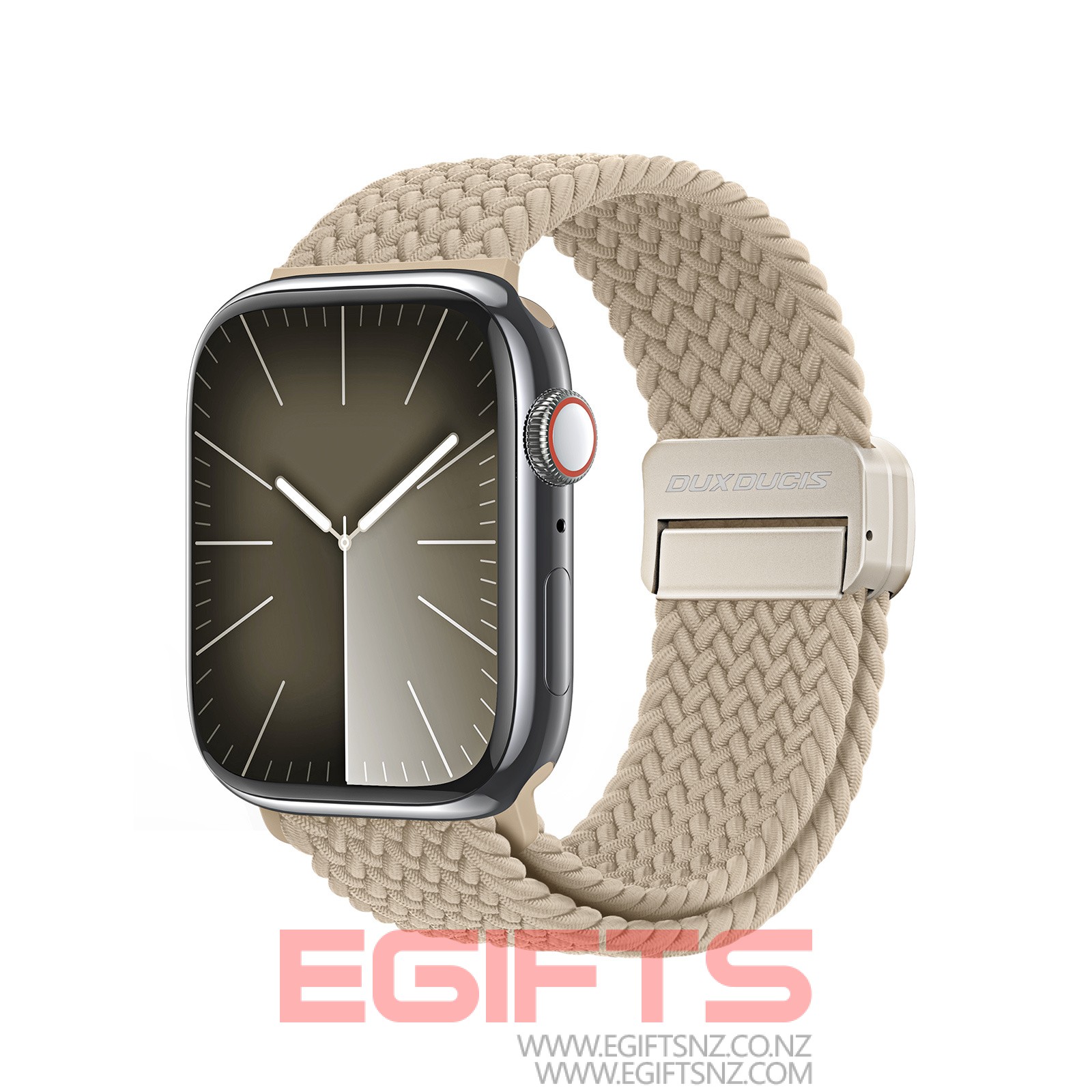 DUX DUCIS Mixture Pro Elastic Nylon Woven Apple Watch Strap 42-49MM - Image 3